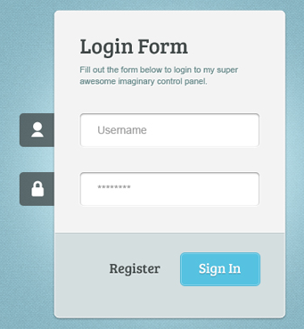 Login form html template free download with source code download